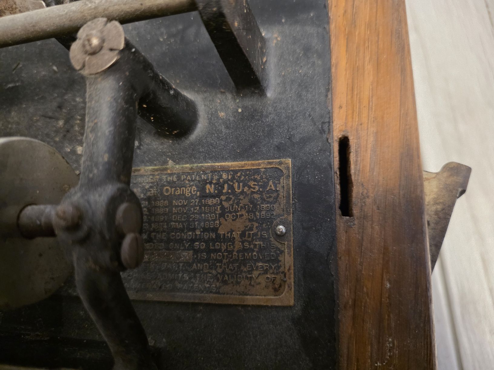 Giradischi: Edison Phonograph Antik – Usato da Dorf venduto da Echo_Elements 5