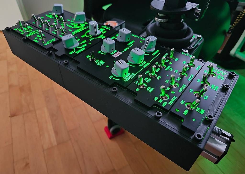 Steuerung: F-16 Right Console Panel Replica – Gebraucht aus Rümlang von gkollias94 1