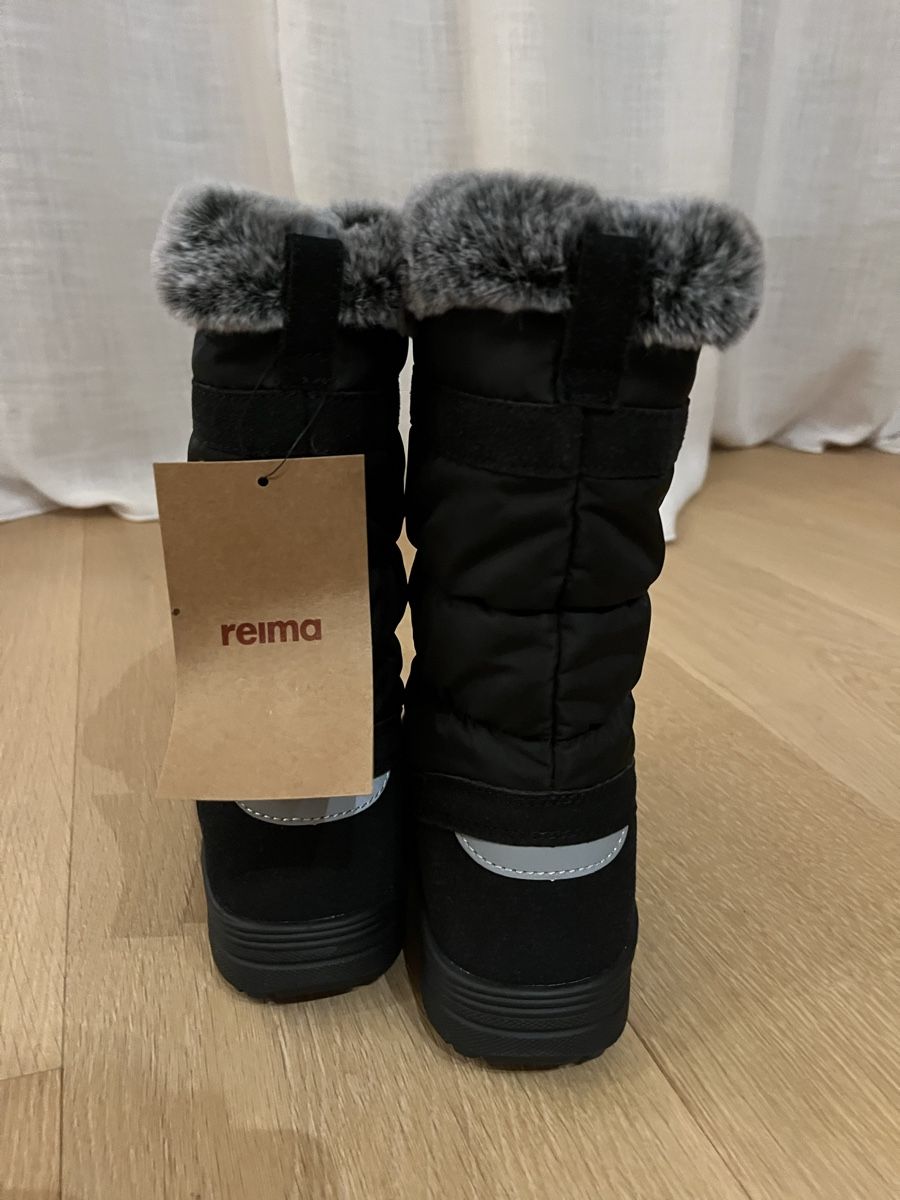 Reima Schuhe für Jungen: ReimaTec Winter Boots, Black, New with Tags, Size EU 33 – Neu und originalverpackt aus Planken von R4gskL7 2