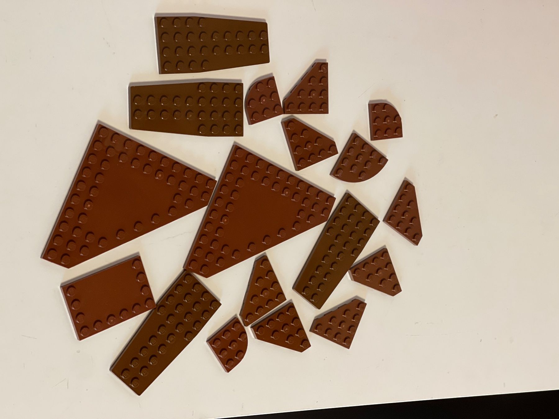 Lego Giocattoli: LEGO - Braune Platten – Usato da Gelterkinden venduto da cobra0110
