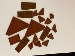 LEGO - Braune Platten