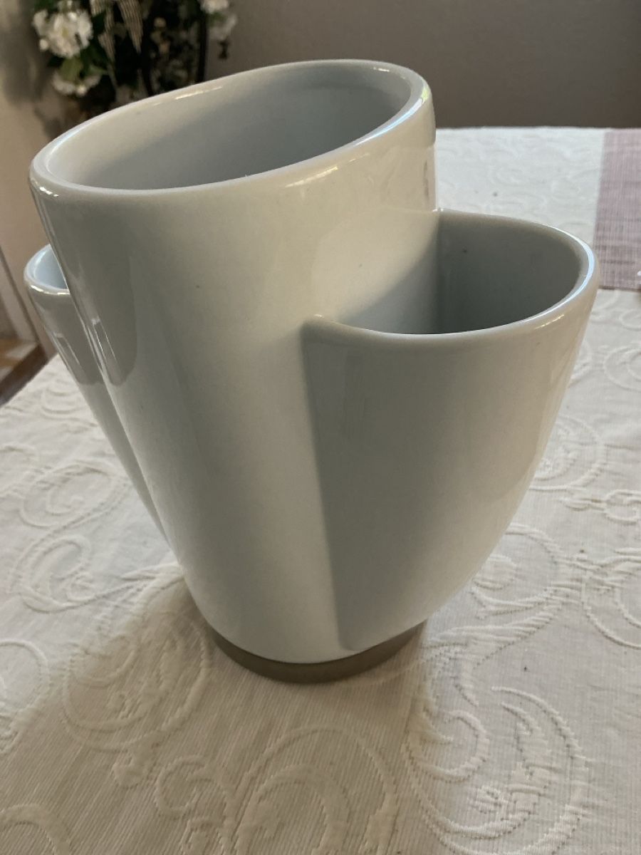 Vasen & Gefässe: GEFU Vase weiss – Gebraucht aus Wettingen von Andres54 4