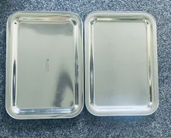 2x Metallschale Gastro rechteckig gebraucht 