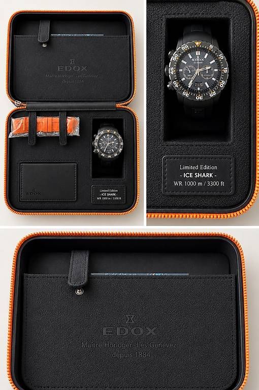 Orologi: Der Edox Class 1 Limited Edition 'Ice Shark I'  – Usato da Stans venduto da Lumi216 3