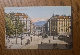 alte Trams in Genève 1925