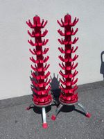 Flaschentrockner 2 Stk rot 56 Arme pro Stk neuwertig
