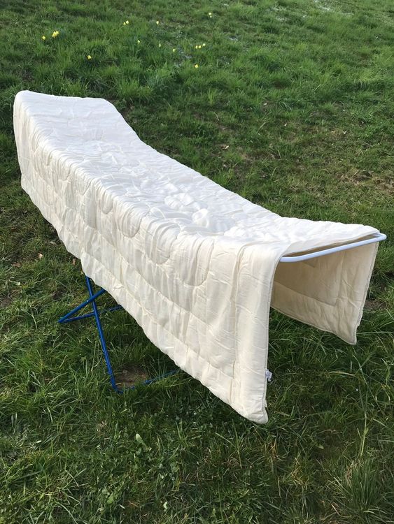 Litanika Queen-Size Bettwäsche-Set – Blaugrüne Steppdecke Mit 2 Kissenbezügen, Leicht & Atmungsaktiv