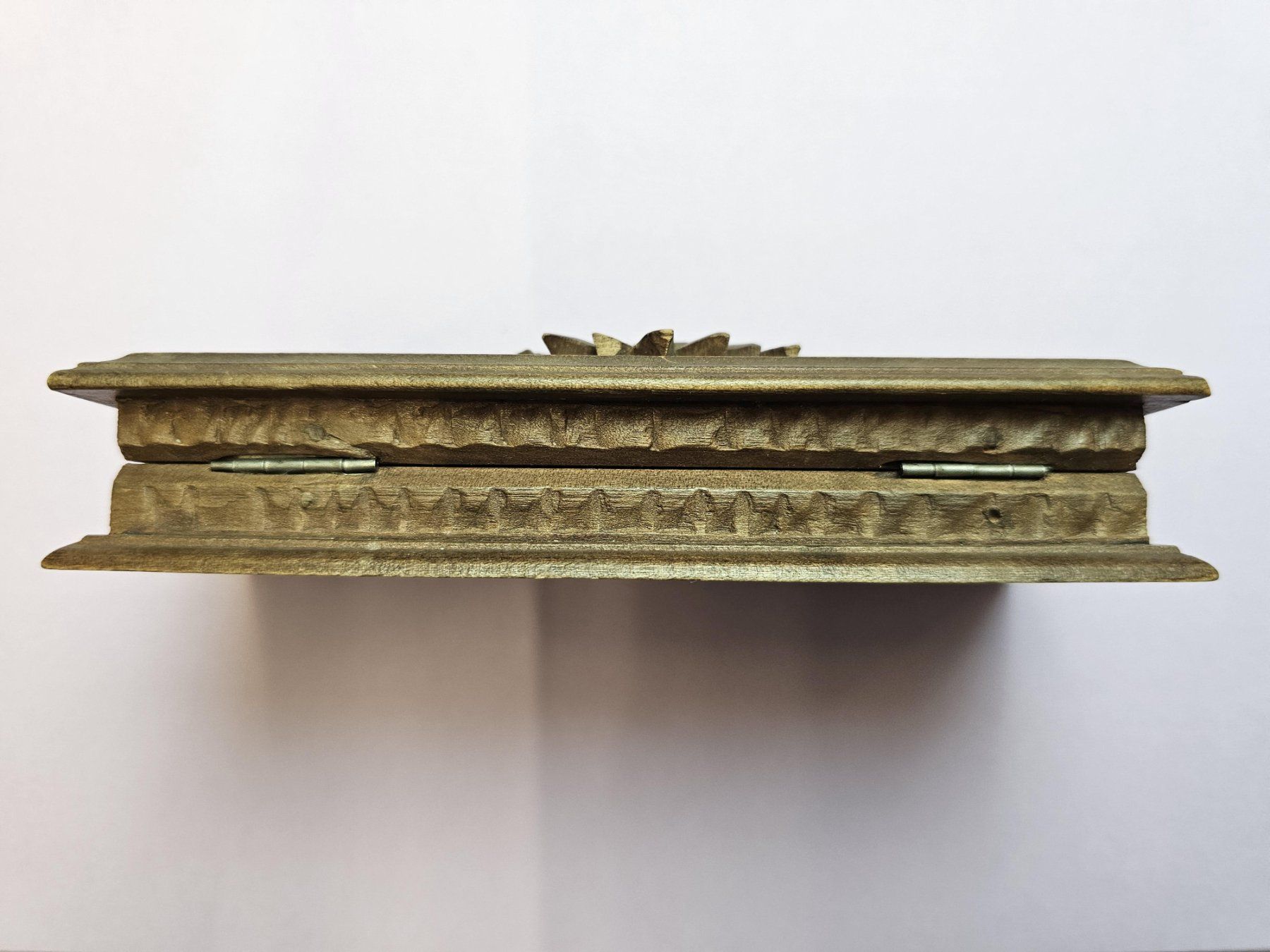 Dosen: Mini-Schmuckdose / Schatulle / Box - Holz - Vintage/Antik – Gebraucht aus Riehen von Nobelshop 5