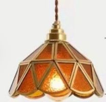 Lustres en verre faits à la main, luminaire suspendu !