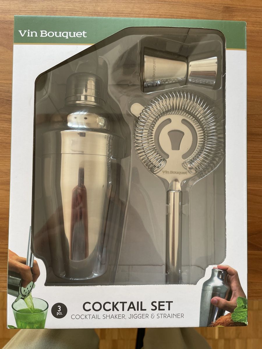 Komplettküchen: Cocktail Set / Shaker – Neu und originalverpackt aus St. Gallen von Strubeline