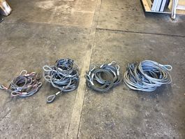 diverse Stahlseile 1.5m bis 6m