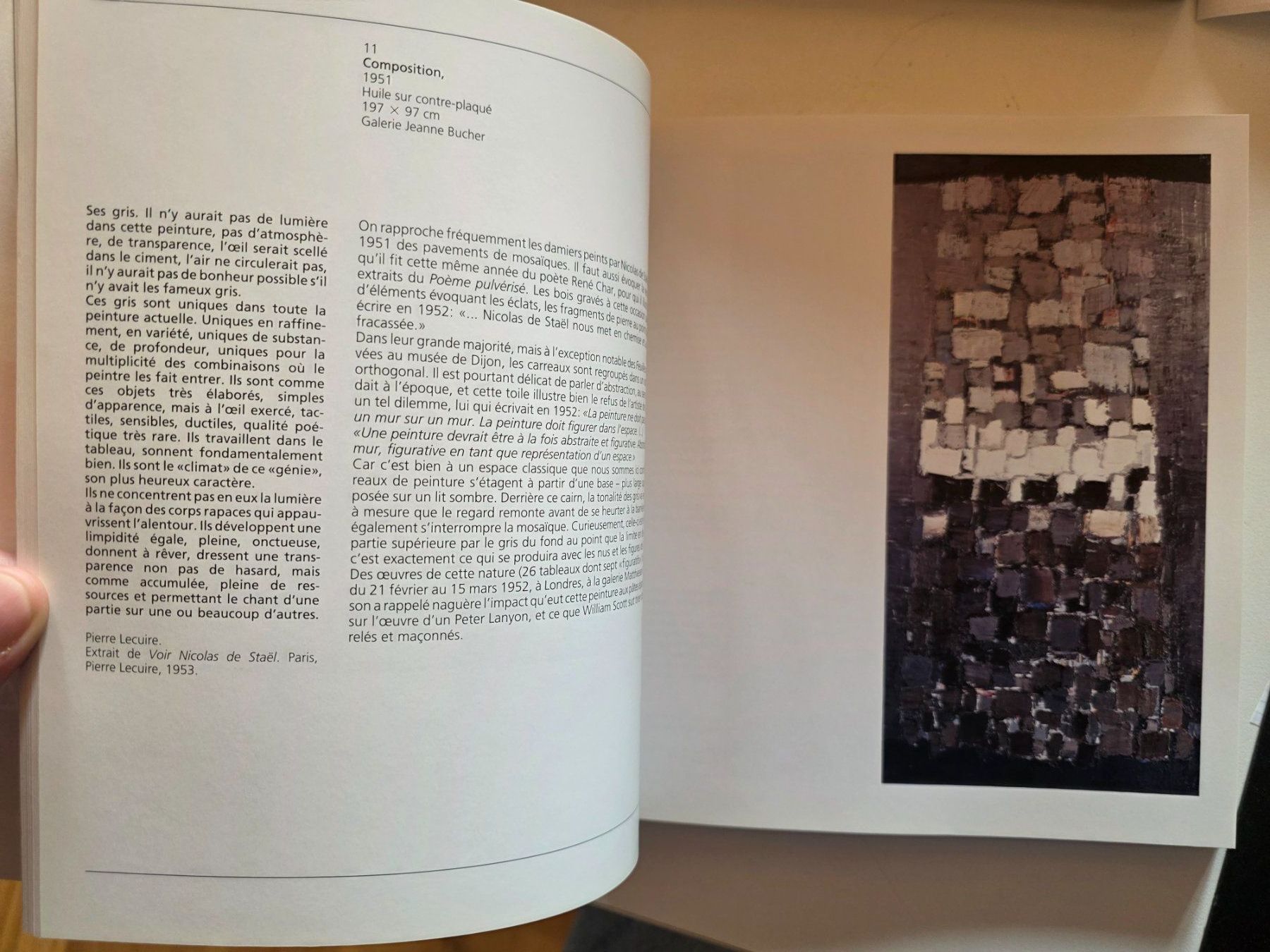 Libri: Nicolas de Staël - Fondation Pierre Gianadda - 1995 – Usato da Walterswil BE venduto da Lonitti 9