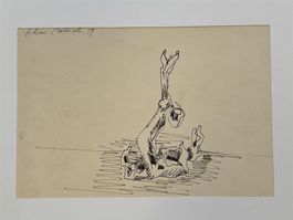 Silvio MATTIOLI Orig.- Zeichnung 10
