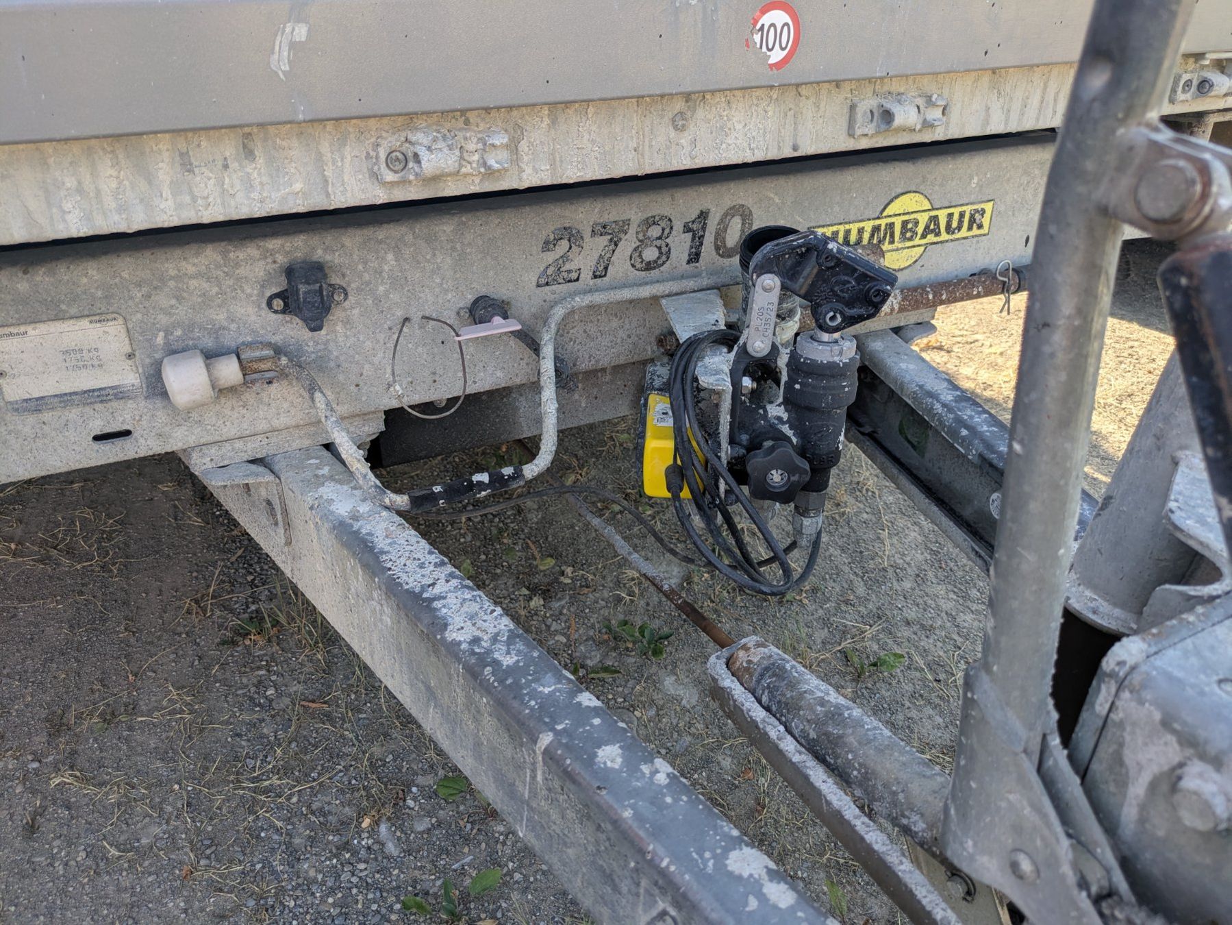 Humbaur Anhänger: Anhänger HUMBAUR HTK 3500 – Gebraucht aus Flamatt von WeibelAG 6