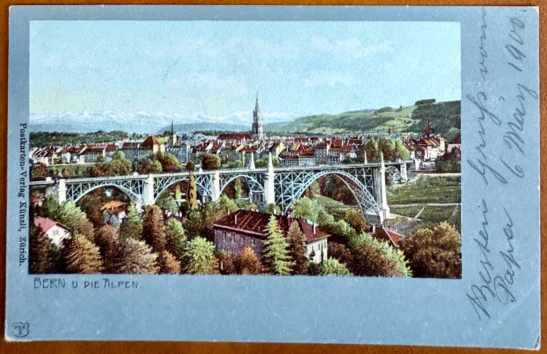 Cartoline postali: Bern - Litho 1900 – Usato da Lutry venduto da Ediego