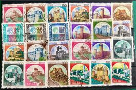 Italien Briefmarken mit Stempel    