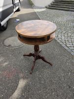 Antiker, runder Tisch, Beistelltisch, Holztisch, Top!