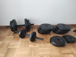 16-teiliges Kurzhantelset Physionics 