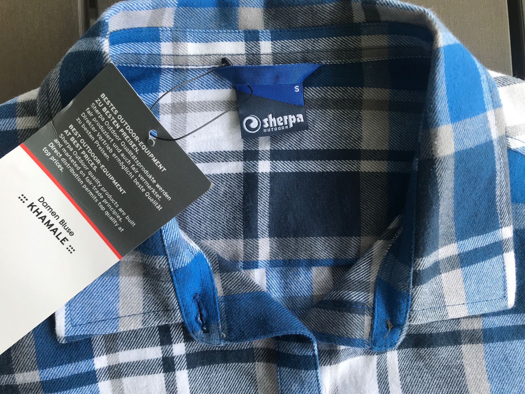 Sherpa Blusen: Sherpa Damenbluse Khamale, Gr. S, neu – Neu (gemäss Beschreibung) aus Ebnat-Kappel von Molton 5