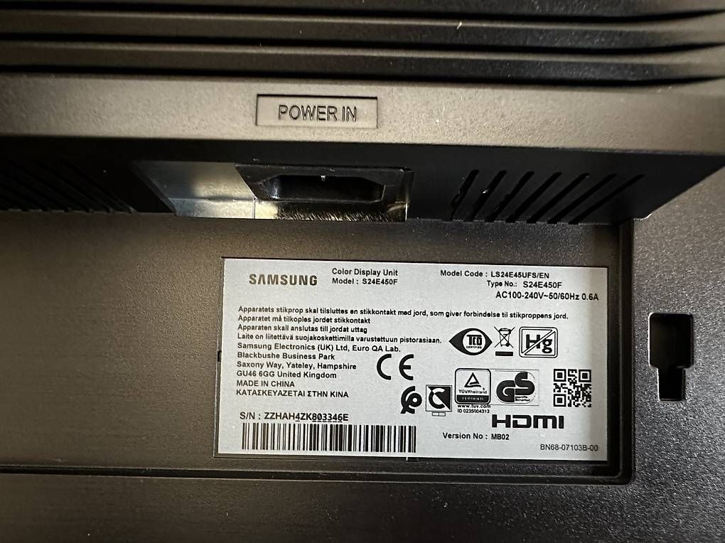 Samsung Monitore: Ecran PC 24" Samsung – Gebraucht aus Montet (Broye) von pascou2011 2