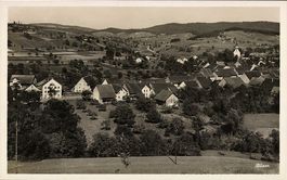 Böztal AG Bözen Ortsansicht Nr.8458e , ca.1940