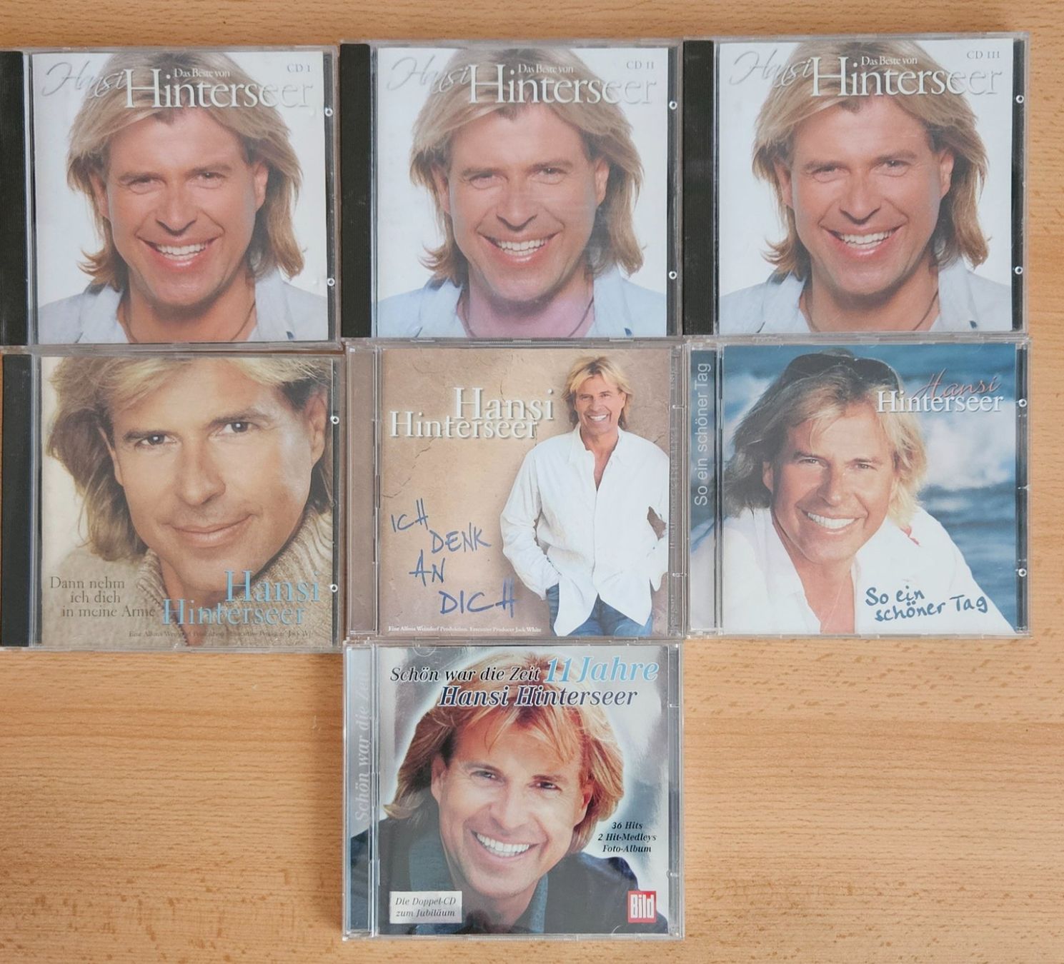 CD: CD Sammlung von Hansi Hinterseer. Total 8 CD's – Usato da Möriken AG venduto da Mavo