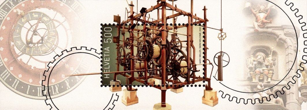 Tutti i francobolli: Block Uhrwerk Zytglogge** – Nuovo (secondo la descrizione) da Dottikon venduto da haeusibuh5