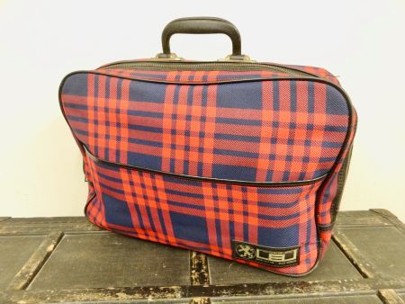 tolle Vintage BANK LEU Reisetasche Tasche 60er 70er 80er