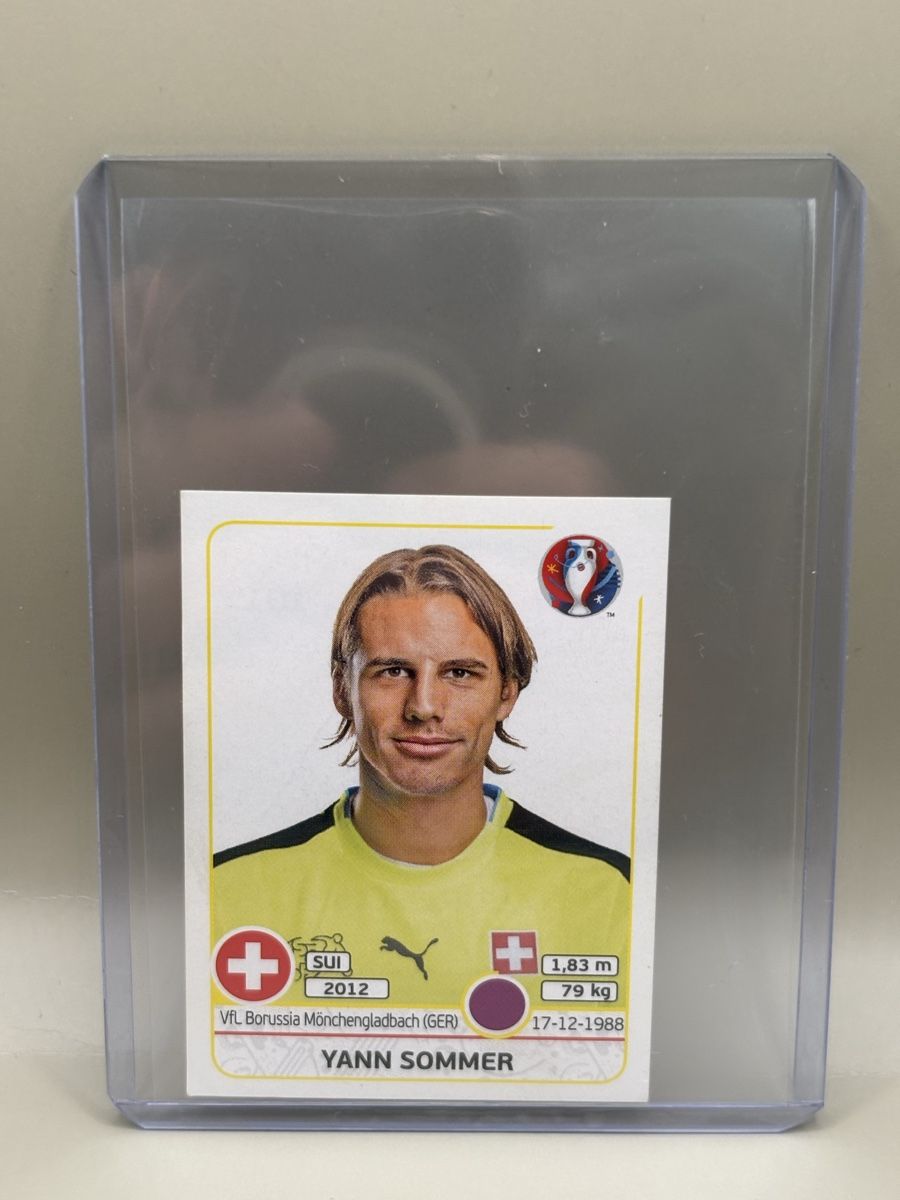 Panini Carte collezionabili: Yann Sommer Euro 2016 - Panini Sticker – Usato da Oberbuchsiten venduto da Bananefrappe93