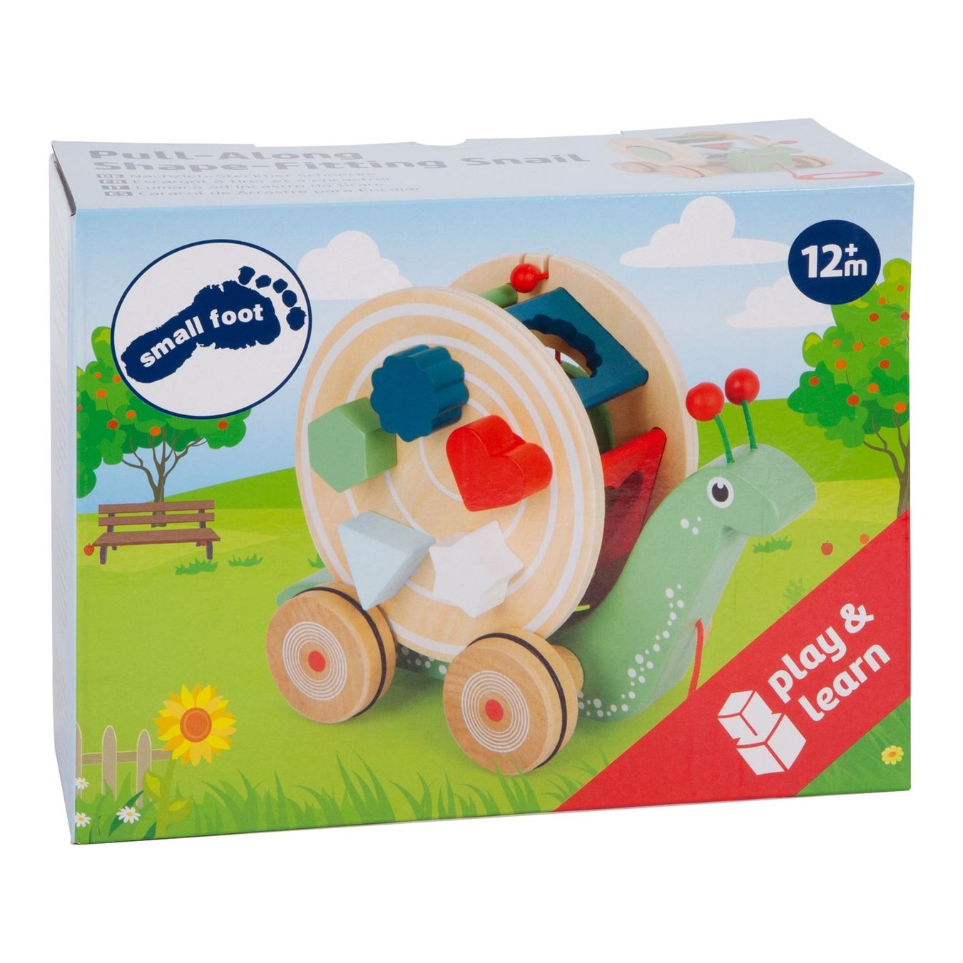 Spielzeuge: Nachziehwagen Schnecke mit Steckformen – Neu und originalverpackt aus Wettingen von Swala 1