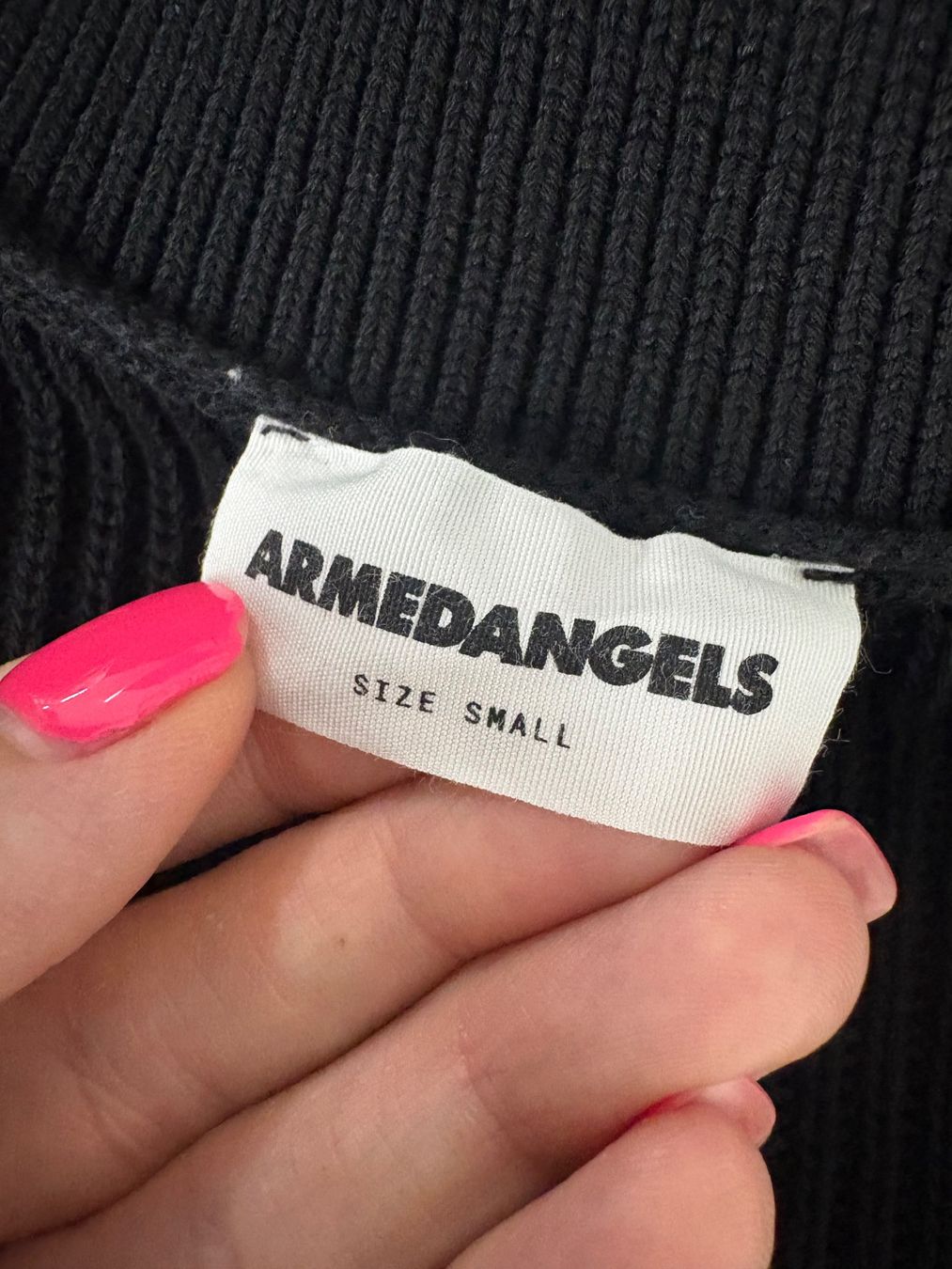 Armedangels Maglioni & Felpe: Armedangels Pullunder Strick schwarz S-L Bio Baumwolle – Nuovo (secondo la descrizione) da Regensdorf venduto da secondchancefashion 4