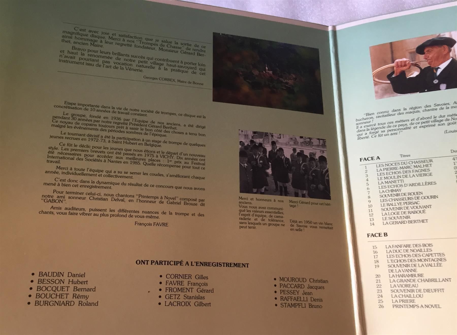 Dischi in vinile: Trompes de Chasse de Bonne - Vinyle Rare – Usato da Genève venduto da Cockattoo 5
