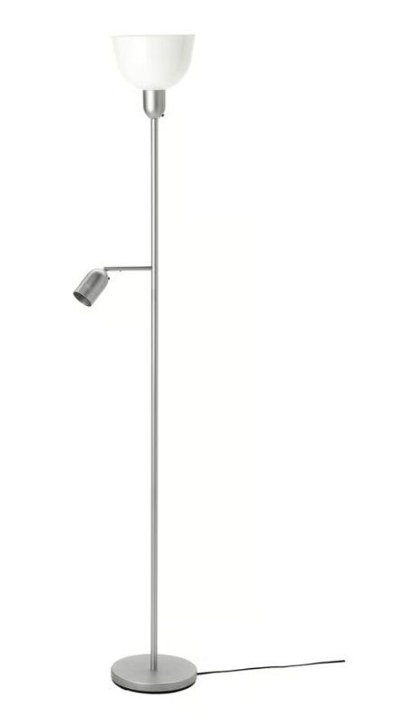 Ikea Lampade: IKEA HEKTOGRAM Floor Lamp / Deckenfluter mit Leseleuchte – Usato da Thalwil venduto da min_8rgc 1