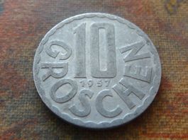 AUTRICHE  10  Groschen  1957
