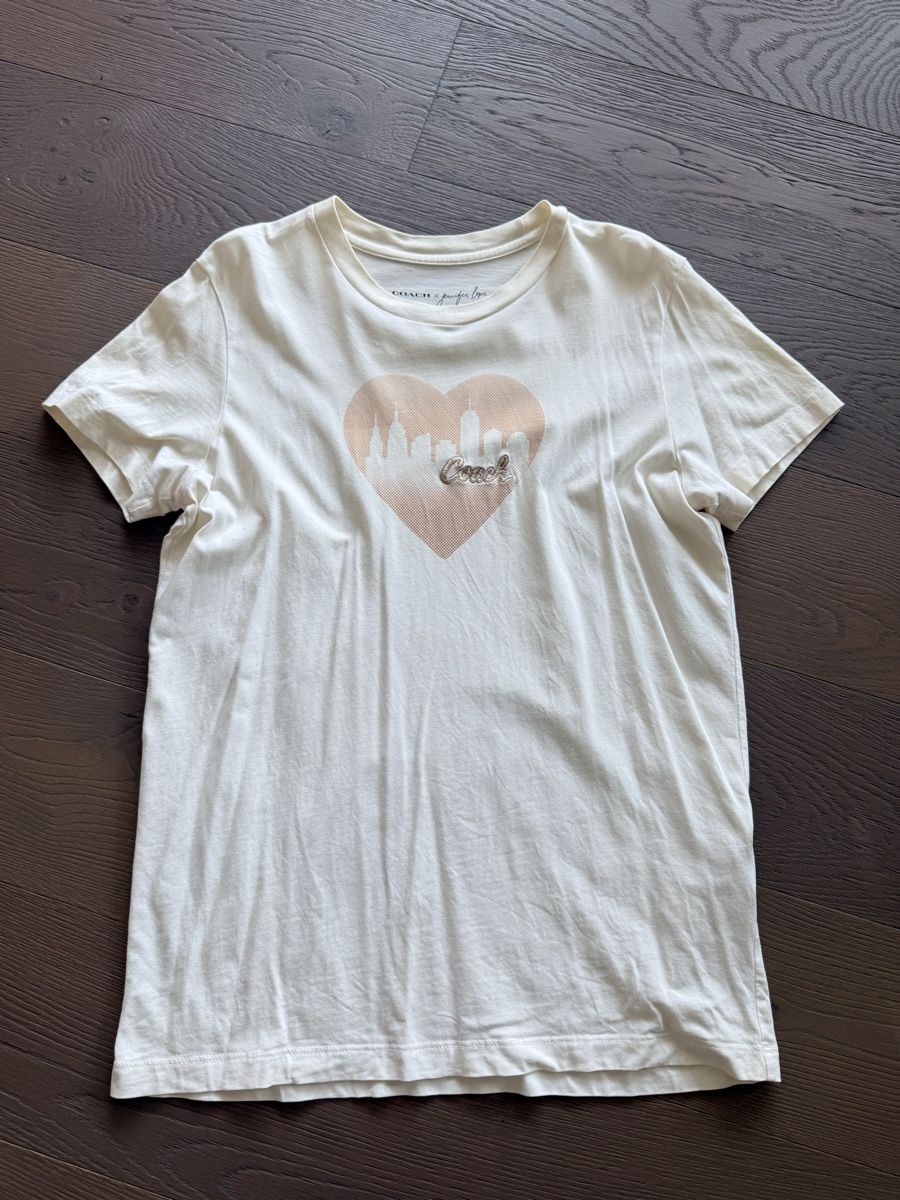 T-shirt: Coach x jennifer lopez Tshirt – Usato da Melide venduto da Nikola-123