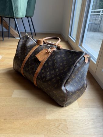 Louis Vuitton Keepall 55 Weekend Bag Monogram Canvas 1990