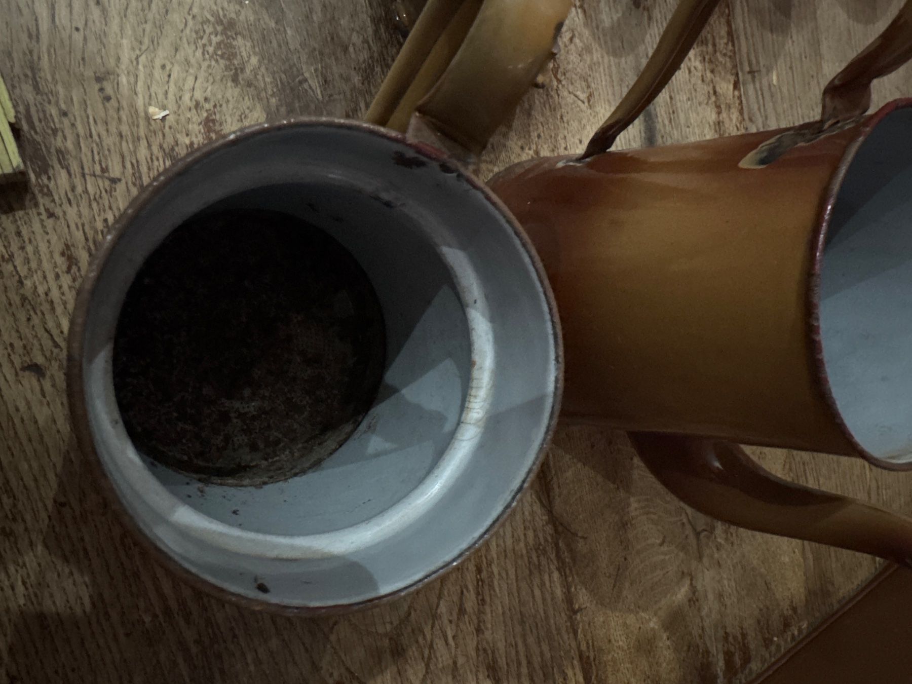 Teekannen: Pot ancien théière cafetière emaille – Gebraucht aus Lajoux JU von Briard0 5