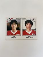 Carte Panini Mexico 86 Corée du Sud Lee Tae Ho Kim Jong Boo