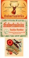 alte Bieretiketten Luzern