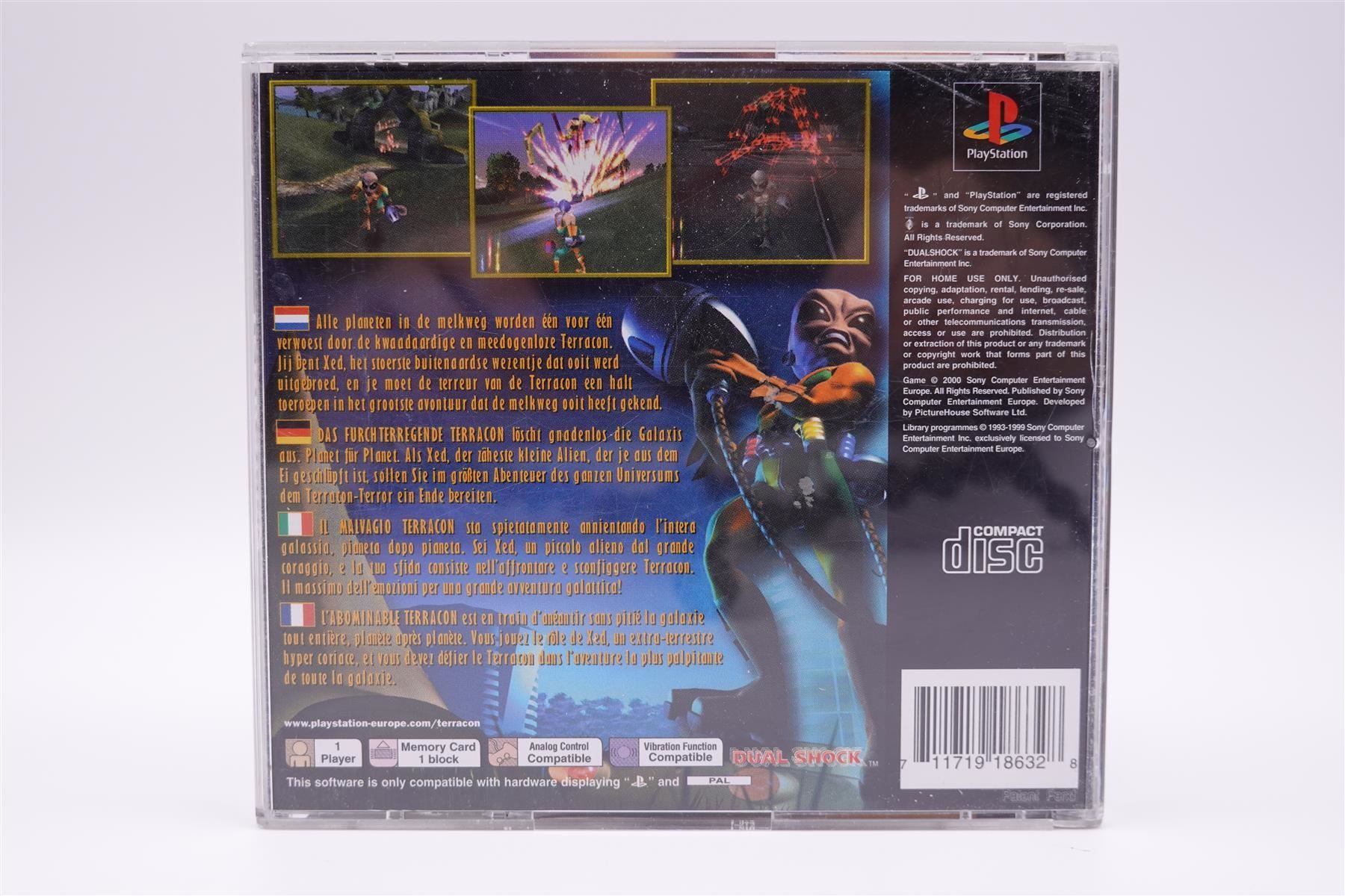 Sony Giochi: Terracon (PS1) – Usato da Herisau venduto da ZelliZone 1