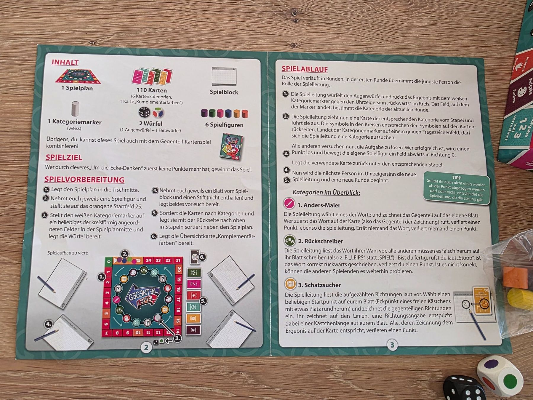Jeux: Gegenteil Spiel – D'occasion à Steinhausen par Guelosch 3