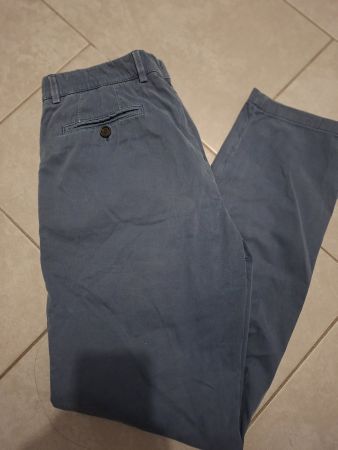 Brunello Cucinelli Hose handgefertigte Gr. 52 38 Slim