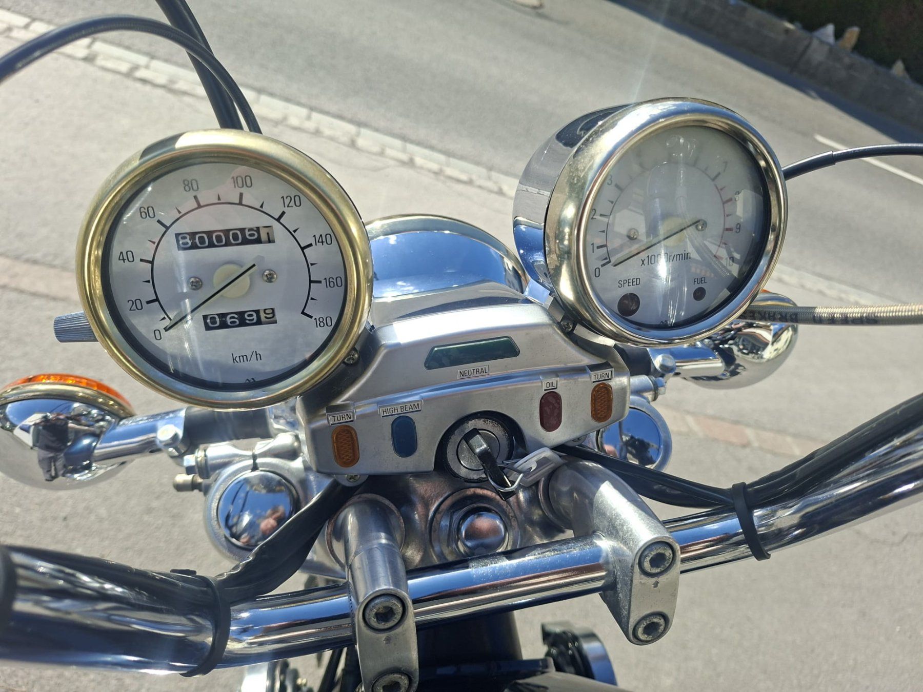 Yamaha Chopper: Yamaha XV 750 Virago – Usato da Wangs venduto da zweirad-pizol 4