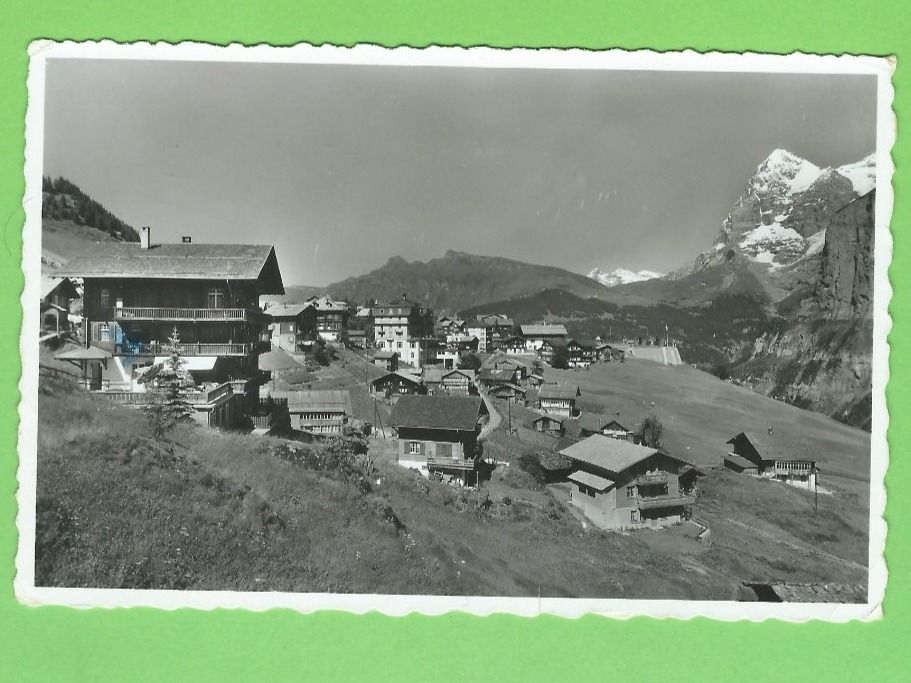 Cartoline postali: Mürren mit Eiger, Hotel Alpenruhe – Nuovo (secondo la descrizione) da Zürich venduto da t24_de