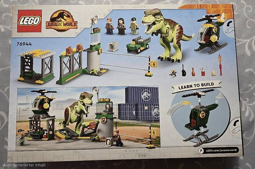 Lego Giocattoli: Legoset 76944 Jurassic World: T-Rex Dinosaur Breakout – Nuovo e nell'imballaggio originale da Kirchlindach venduto da CloodHouzi 1