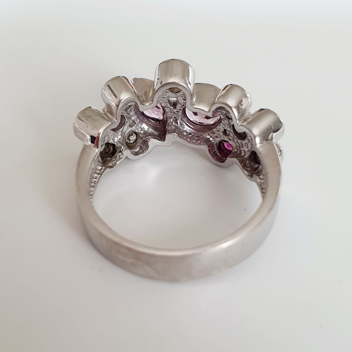 Anelli: Silber Ring 925  mit bunten Steinen gr. 19,1 mm – Usato da Kreuzlingen venduto da Wunderkiste123 6