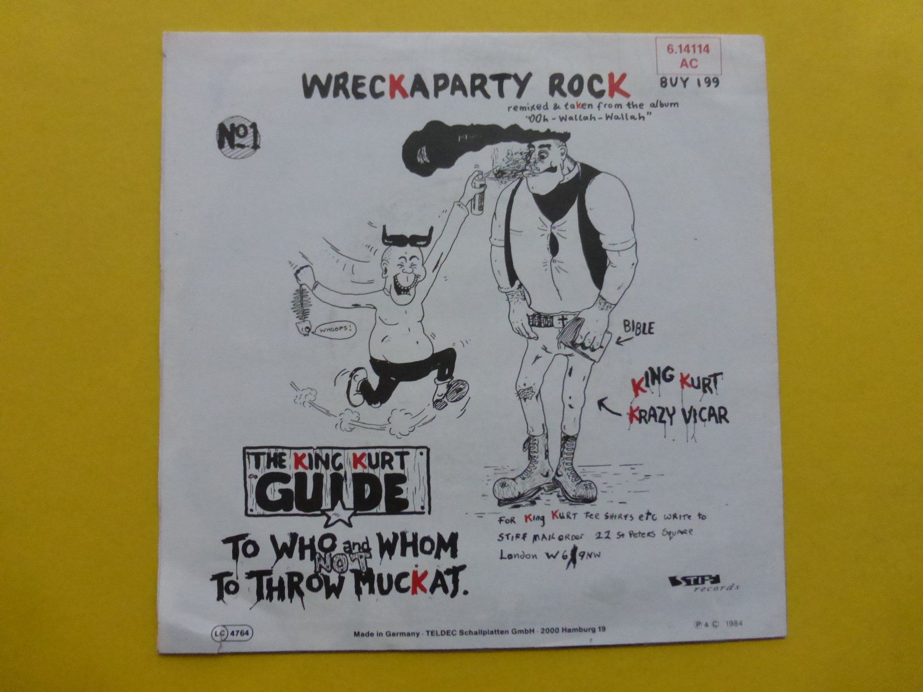 Schallplatten: King Kurt – Mack The Knife – Gebraucht aus Zürich von Swiss57 1