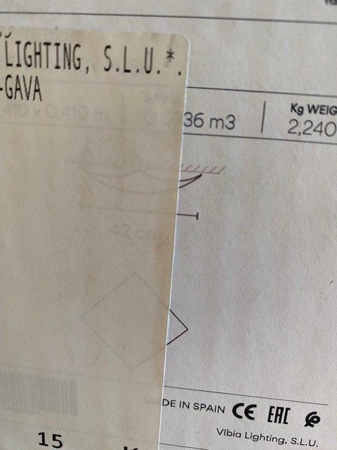 Lampadari & plafoniere: Deckenleuchte Quadra Ice von Vibia – Nuovo e nell'imballaggio originale da Umiken venduto da licht5040 5