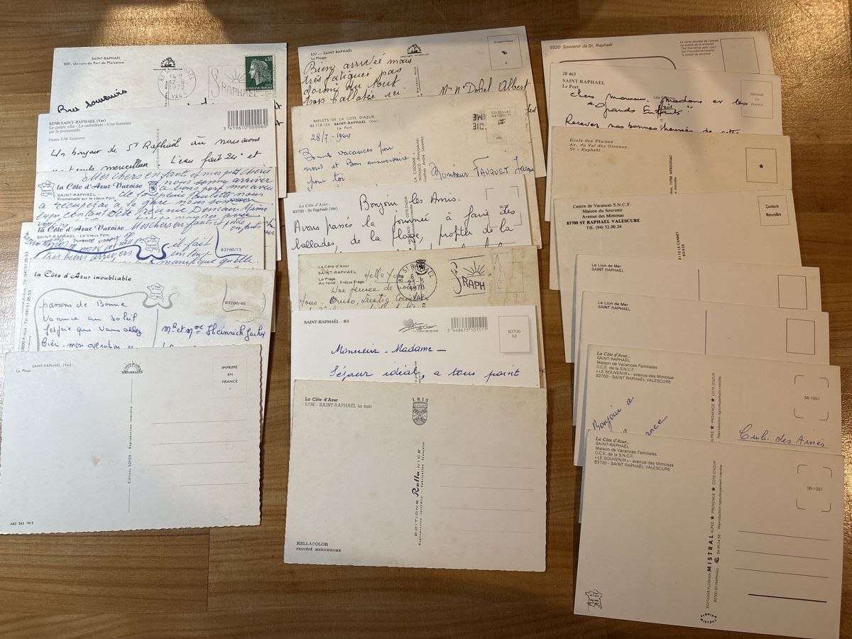 Cartoline postali: AK von Saint-Raphaël / Frankreich – Usato da Rümlang venduto da Brieftaube1 2