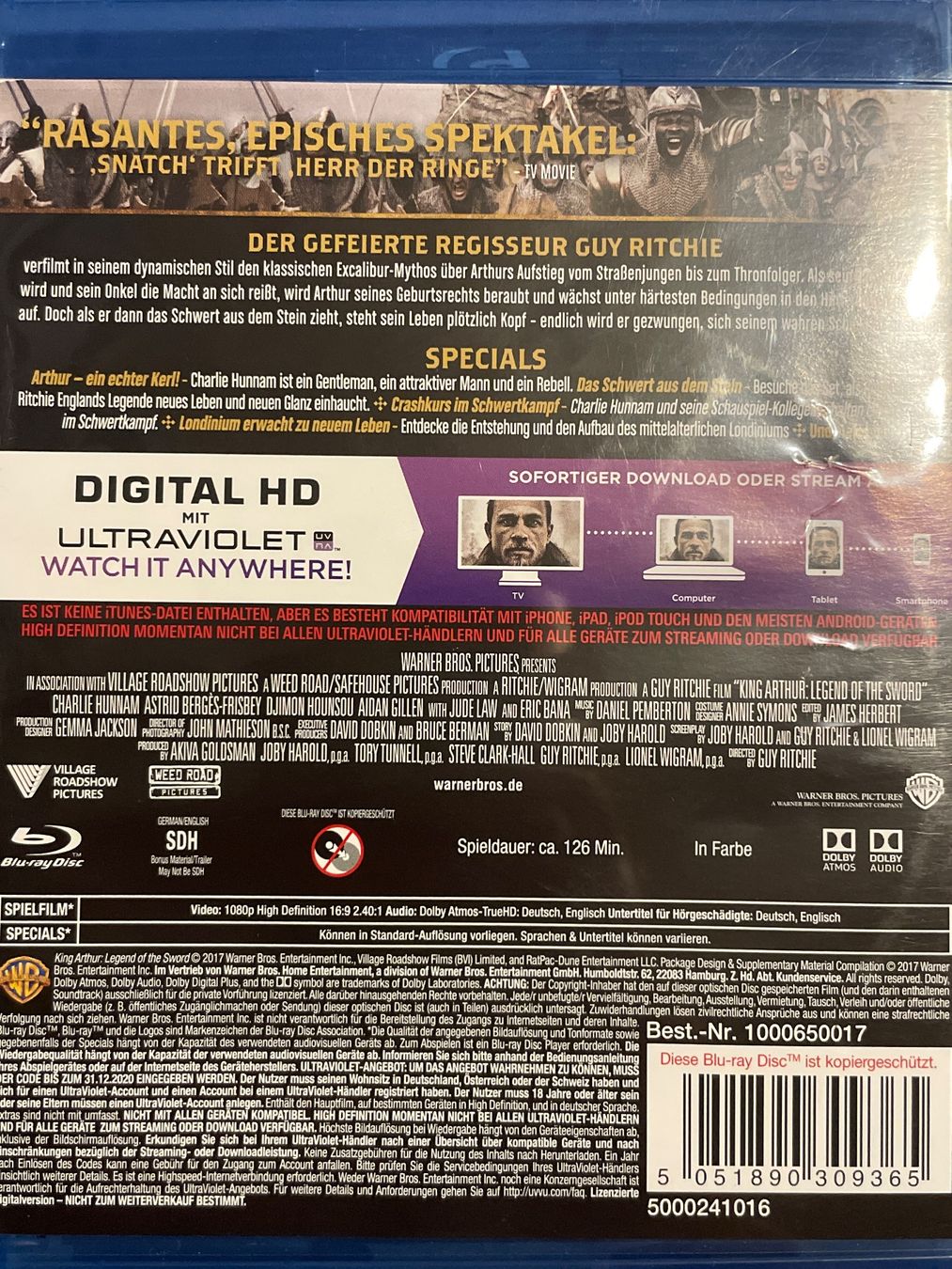 Alle DVDs: King Arthur (2004) – Gebraucht aus Waldenburg von Gonzo8 1